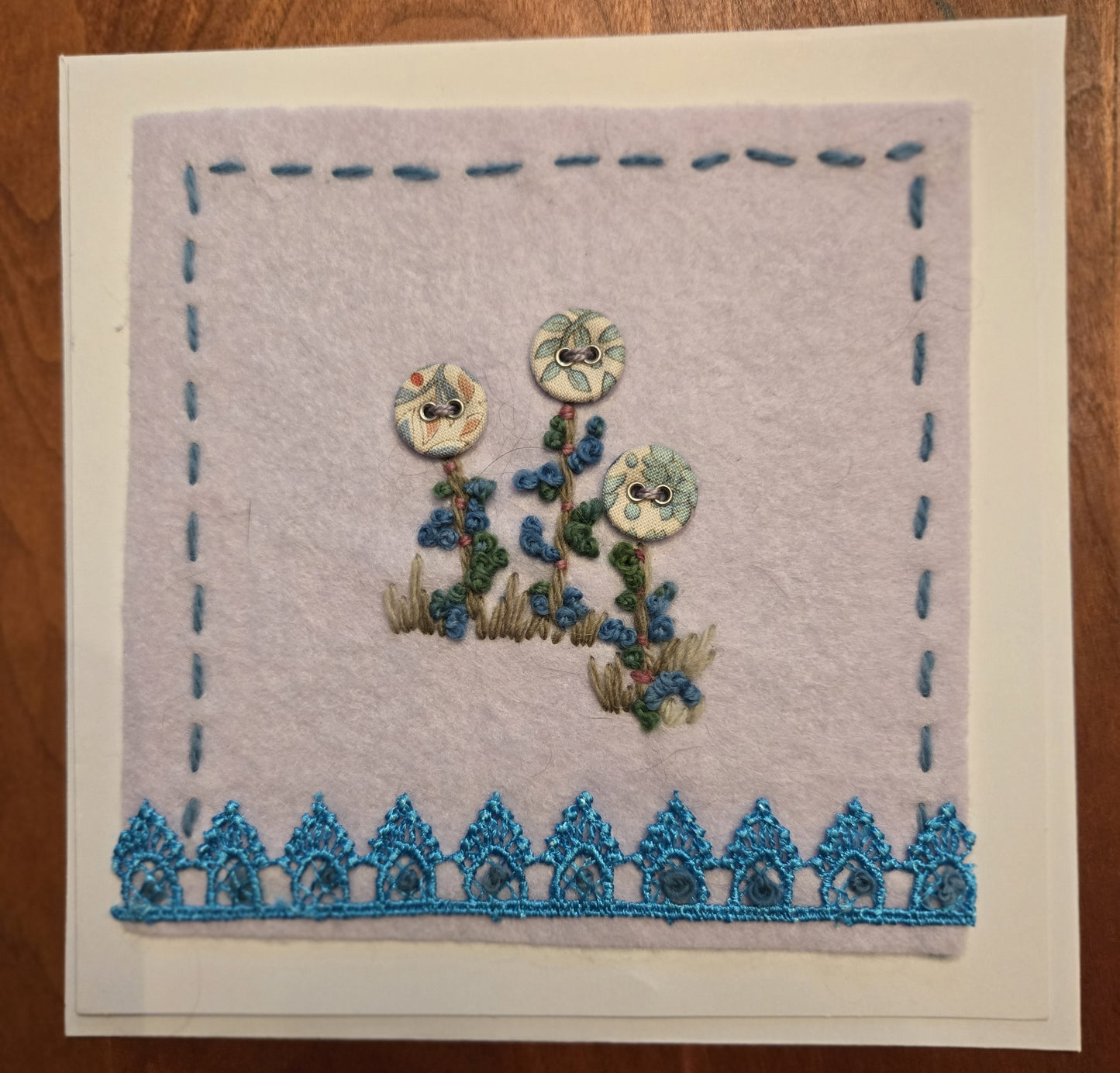 Blue Buttons