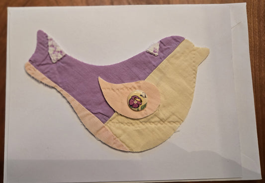 Vintage Bird and Button